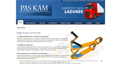 Desktop Screenshot of paskam.pl